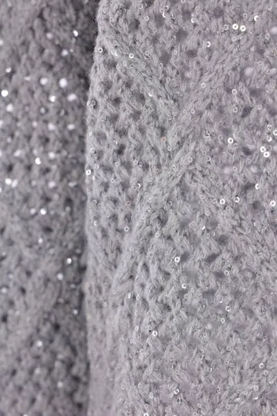 Max Mara Studio Sweaters In Gray