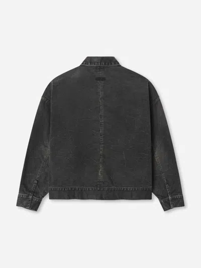 Fear Of God Denim Utility Jacket In Black