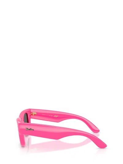 Ray Ban Wayfarer Puffer Sunglasses In Pink