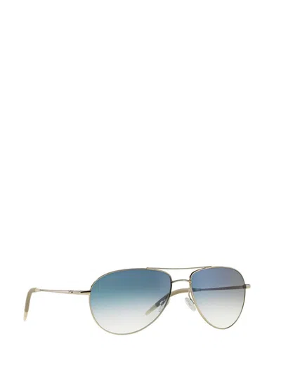 Oliver Peoples Benedict Silver In Blue