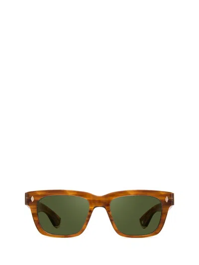 Garrett Leight Sunglasses In Brown