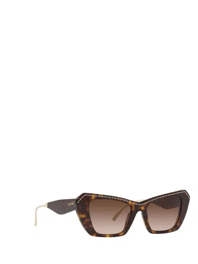 Valentino Eyewear Sunglasses In Brown