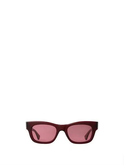 Garrett Leight Sunglasses In Red