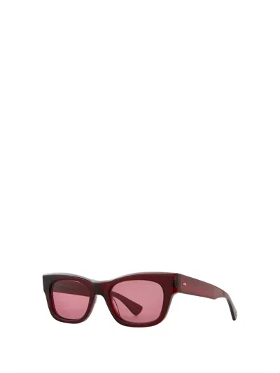 Garrett Leight Sunglasses In Red