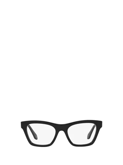 Giorgio Armani Cat-eye Frame Glasses In Black