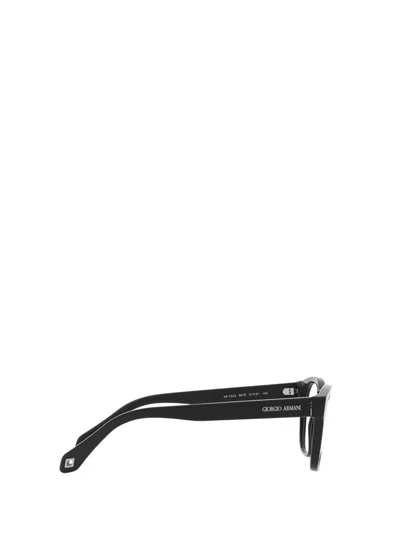 Giorgio Armani Logo Flat Mirror In Black