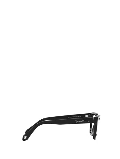 Giorgio Armani Cat-eye Frame Glasses In Black