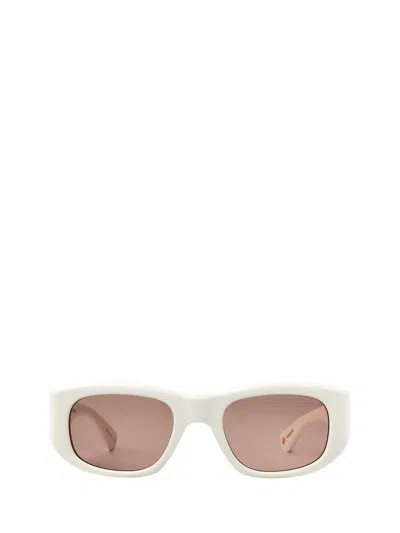 Garrett Leight Sunglasses In White