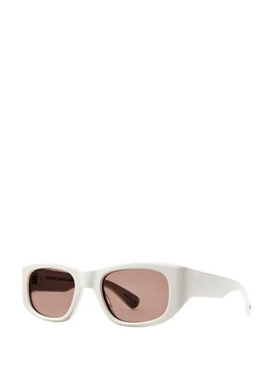 Garrett Leight Sunglasses In White