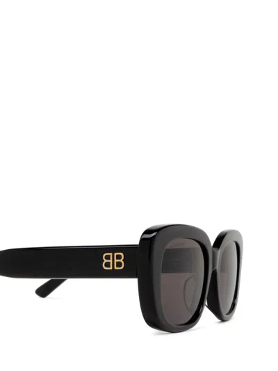 Balenciaga Dynasty Cat-eye Sunglasses In Black