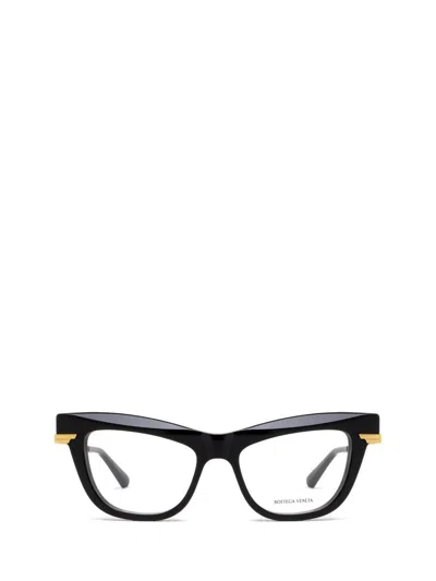 Bottega Veneta Eyeglasses In Black