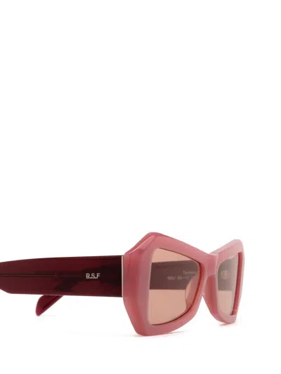 Retrosuperfuture Tempio Rectangular Frame Sunglasses In Pink