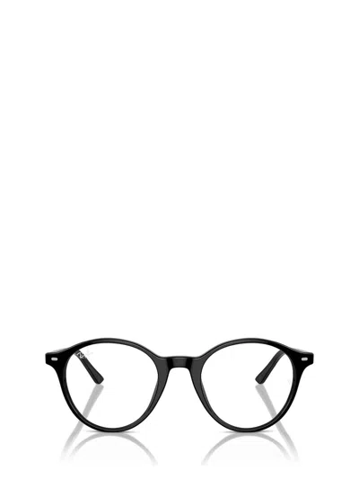 Ray Ban Ray-ban Womens Black Rx5430 Bernard Phantos-frame Acetate Optical Glasses In Black