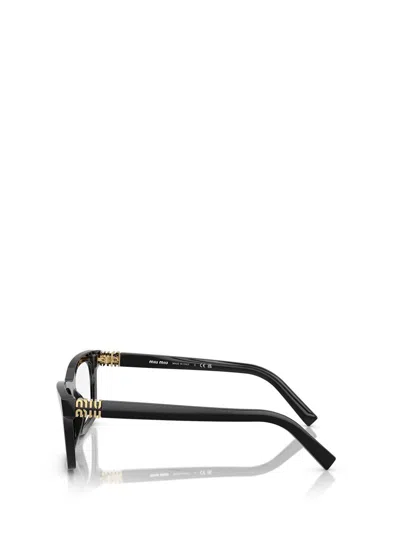 Miu Miu Eyewear Eyeglasses In Black