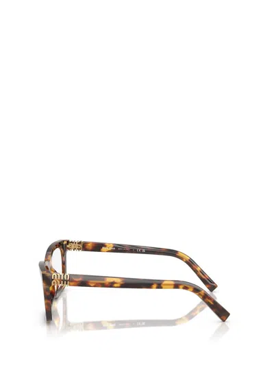 Miu Miu Eyewear Eyeglasses In Brown