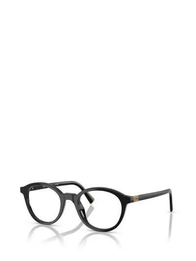 Miu Miu 0mu 02wv 16k1o1 Nero Glasses In Black