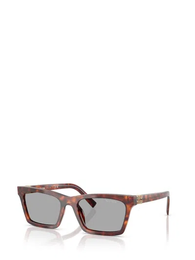 Miu Miu Eyewear Sunglasses In Brown