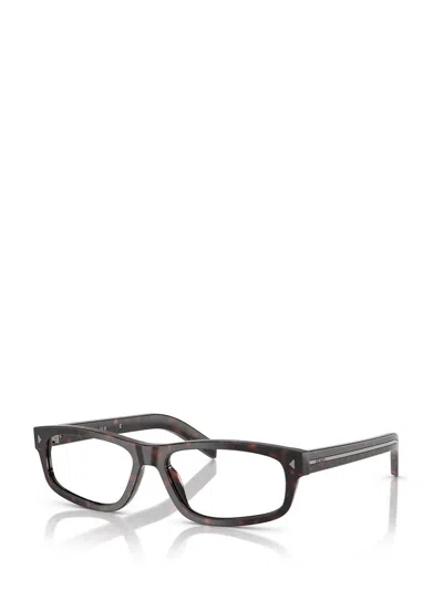 Prada Pr B02v 17n1o1 Root Havana Glasses In Brown