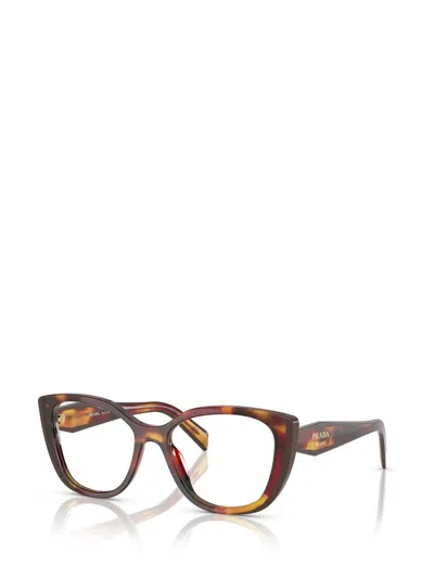 Prada Eyewear Eyeglasses In Brown