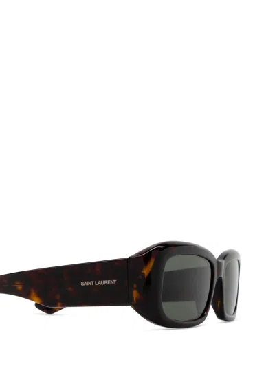 Saint Laurent Eyewear Sunglasses In Brown