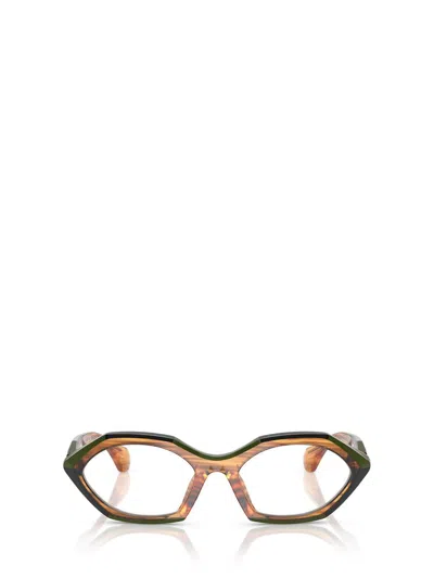 Alain Mikli Eyeglasses In Brown