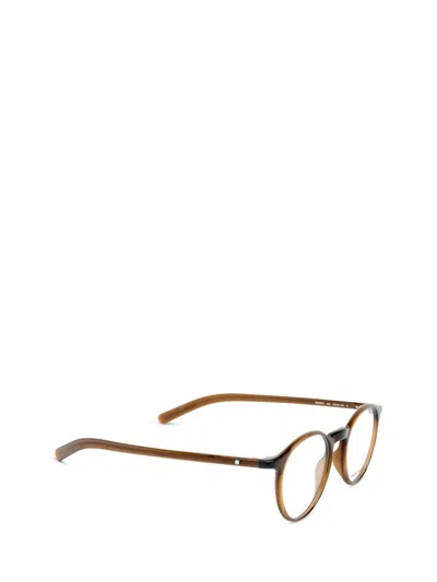 Montblanc Eyeglasses In Brown