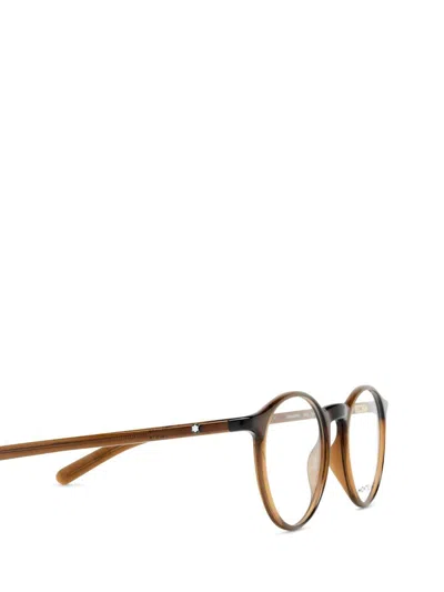 Montblanc Eyeglasses In Brown