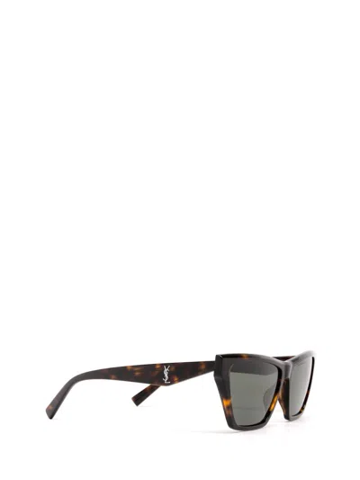Saint Laurent Eyewear Sunglasses In Brown