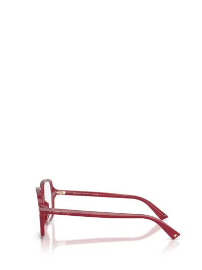 Jimmy Choo Eyeglasses In Red