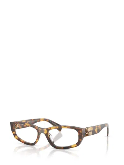 Miu Miu Eyewear Eyeglasses In Brown