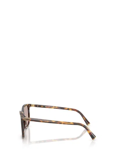 Miu Miu Eyewear Sunglasses In Brown