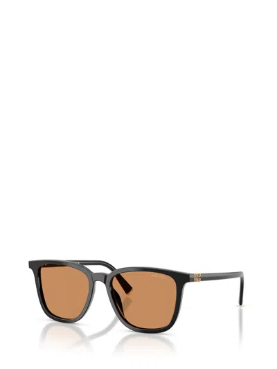 Miu Miu Eyewear Sunglasses In Brown