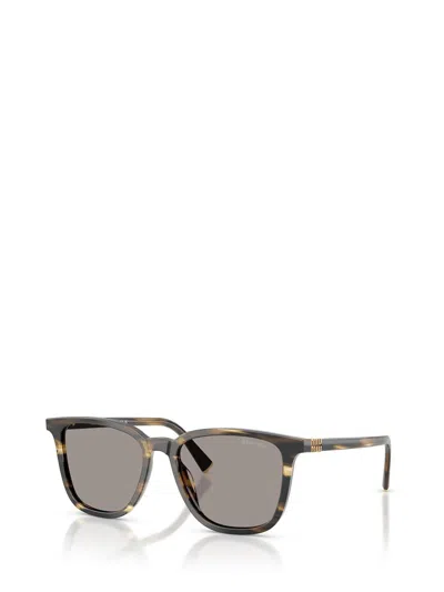 Miu Miu Eyewear Sunglasses In Brown