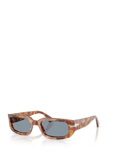 Persol Tortoiseshell Rectangle Sunglasses In Brown