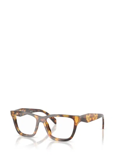 Prada Square-frame Glasses In Brown