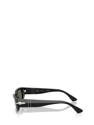 Persol Womens Black Po3347s Adrien Rectangle-frame Acetate Sunglasses In Black