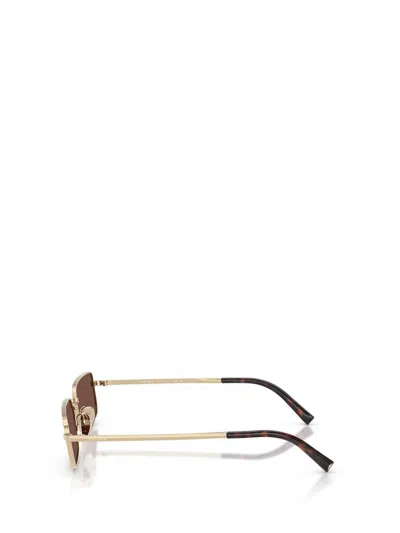 Prada Rectangular-frame Sunglasses In Brown