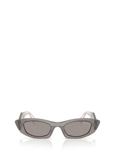 Prada Symbole Cat-eye Sunglasses In Brown