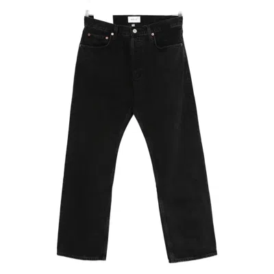 Agolde Jeans A Palazzo In Black