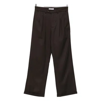 Gimaguas Pleated Tailored Trousers In Brown