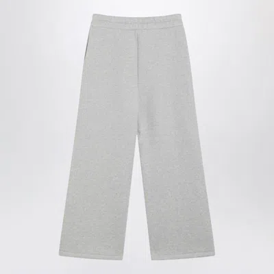 Fear Of God Melange Grey Jogging Trousers Men In Gray