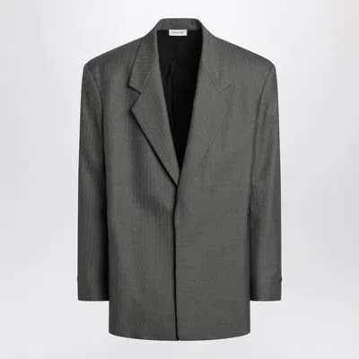 Fear Of God Grey Single-breasted Wool Blazer Men In Gray