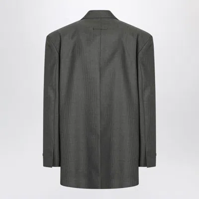 Fear Of God Grey Single-breasted Wool Blazer Men In Gray