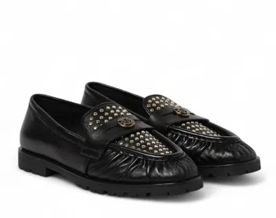 Pinko Flat Shoes In Black