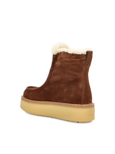 Prada Boots In Brown