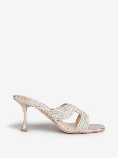 Aquazzura Gatsby Mules 75 In Multi