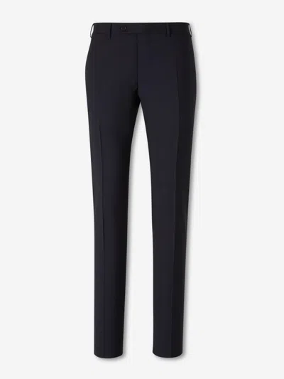 Canali Peak-lapel Double-breasted Suit In Multi