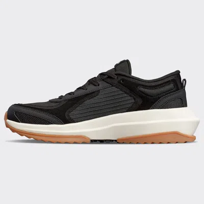 Apl Athletic Propulsion Labs Jogger Suede Panelled Sneakers In Black