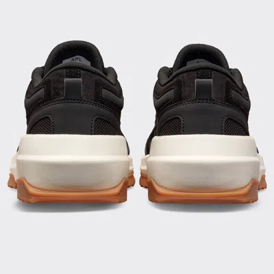 Apl Athletic Propulsion Labs Jogger Suede Panelled Sneakers In Black