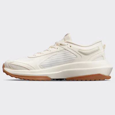 Apl Athletic Propulsion Labs Jogger Textured Lace-up Sneakers In White
